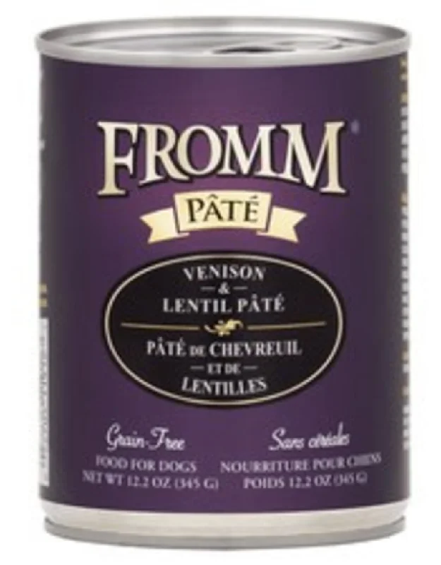 - Remote interactive pet feeder Fromm Gold Venison & Lentil Pâté GF Canned Dog Food (12.2oz/345g) - Remote interactive pet feeder Fromm Gold Venison & Lentil Pâté GF Canned Dog Food (12.2oz/345g)