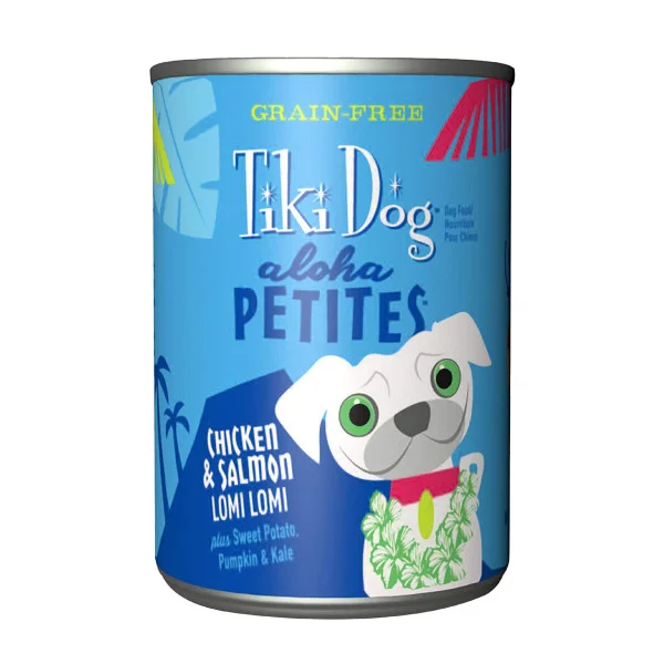 - Cat hair ball removal and hair removal cream Tiki Dog Aloha Petites Chicken & Salmon Lomi Lomi - Cat hair ball removal and hair removal cream Tiki Dog Aloha Petites Chicken & Salmon Lomi Lomi