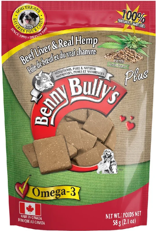 - Pet fence foldable indoor Benny Bully's Beef Liver plus Real Hemp Dog Treats (2.1oz/58g) - Pet fence foldable indoor Benny Bully's Beef Liver plus Real Hemp Dog Treats (2.1oz/58g)