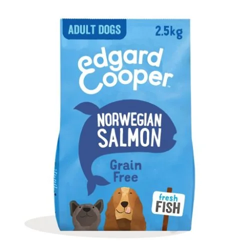 -Grain-free dog food recommendationEdgard & Cooper Adult Grain Free Dry Dog Food with Fresh Norwegian Salmon 2.5kg -Grain-free dog food recommendationEdgard & Cooper Adult Grain Free Dry Dog Food with Fresh Norwegian Salmon 2.5kg