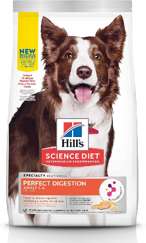 - Royal Canin dog food recommendationHill's Science Diet Adult Perfect Digestion Salmon, Brown Rice, and Whole Oats Recipe Dog Dry Food 3.5lbs - Royal Canin dog food recommendationHill's Science Diet Adult Perfect Digestion Salmon, Brown Rice, and Whole Oats Recipe Dog Dry Food 3.5lbs