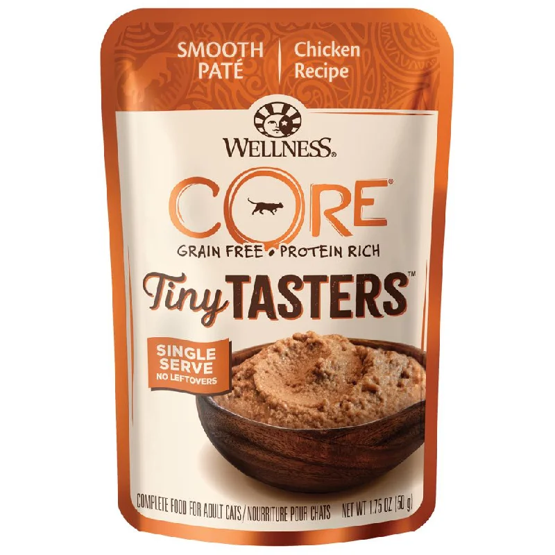 - Hairball control cat food 20% OFF: Wellness CORE Tiny Tasters Chicken Pate Grain-Free Adult Pouch Cat Food 1.75oz - Hairball control cat food 20% OFF: Wellness CORE Tiny Tasters Chicken Pate Grain-Free Adult Pouch Cat Food 1.75oz