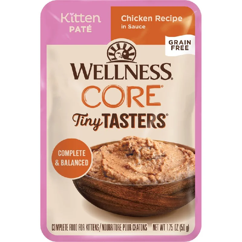 - Where to buy imported cat food 20% OFF: Wellness CORE Tiny Tasters Chicken Pate Grain-Free Kitten Pouch Cat Food 1.75oz - Where to buy imported cat food 20% OFF: Wellness CORE Tiny Tasters Chicken Pate Grain-Free Kitten Pouch Cat Food 1.75oz