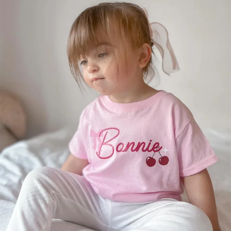  Personalised Coquette Summer Kids T-shirt