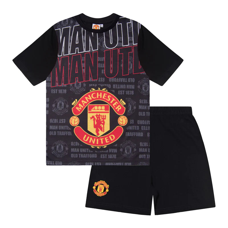- Deodorizing cat litter tofu litter Official Manchester United FC Boys Shorts & Tee Pyjama Set - Deodorizing cat litter tofu litter Official Manchester United FC Boys Shorts & Tee Pyjama Set