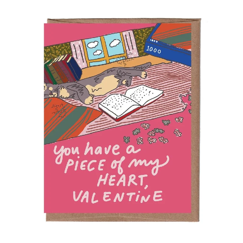  Puzzle Valentine Card