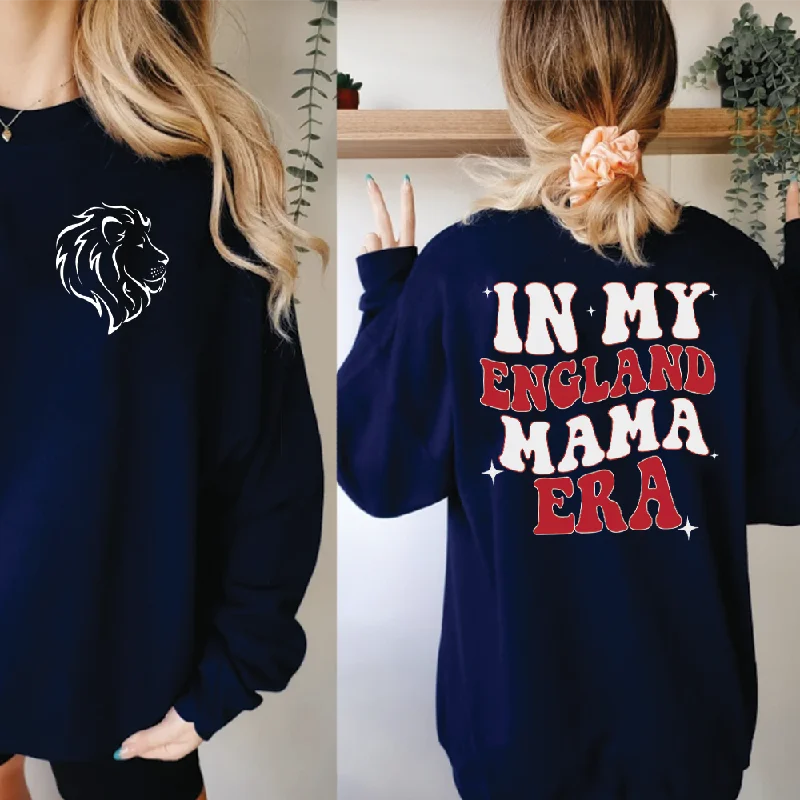 - Elderly dog joint care mattress In My England Mama Era Front & Back Graphic Sweatshirt - Elderly dog joint care mattress In My England Mama Era Front & Back Graphic Sweatshirt