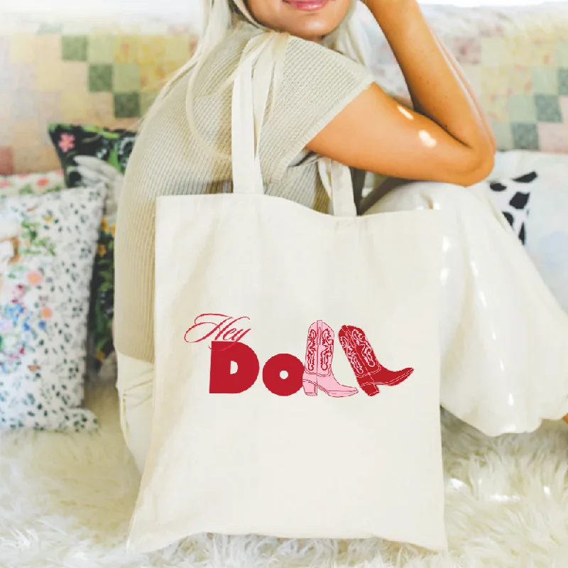 - Pet vitamin complex nutrition tablets Hey Doll Cowgirl Graphic Tote Bag