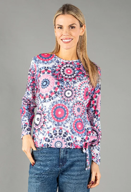 - Automatic temperature adjustment cat bed Fine Knit Printed Top