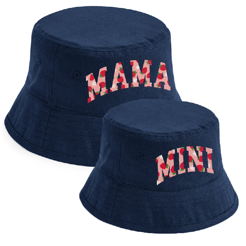 - Climbing pet constant temperature heating pad Summer Fruits Mama & Mini Strawberry Matching Bucket Hats - Climbing pet constant temperature heating pad Summer Fruits Mama & Mini Strawberry Matching Bucket Hats