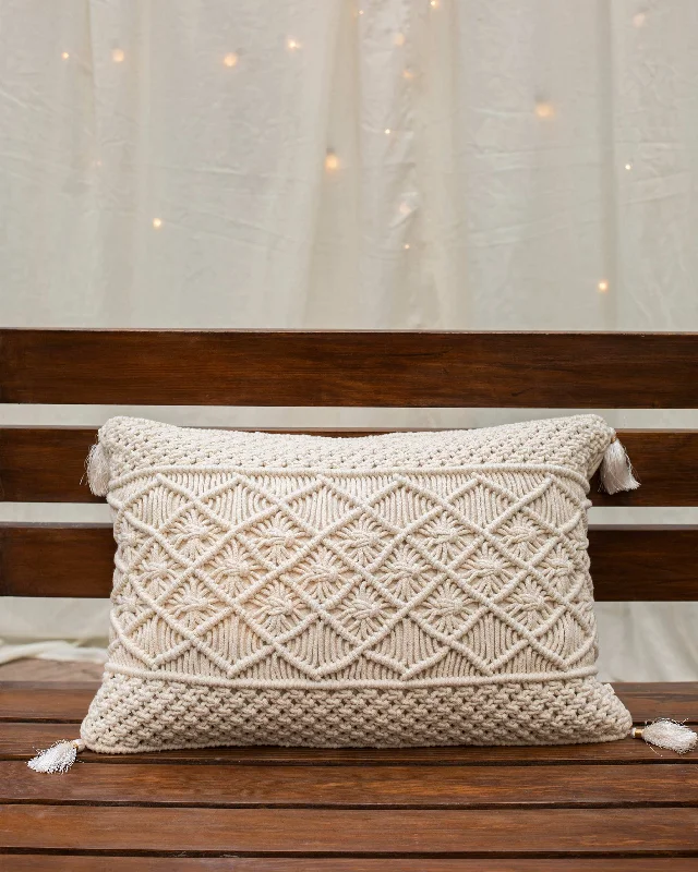  Ecru Macrame Cover