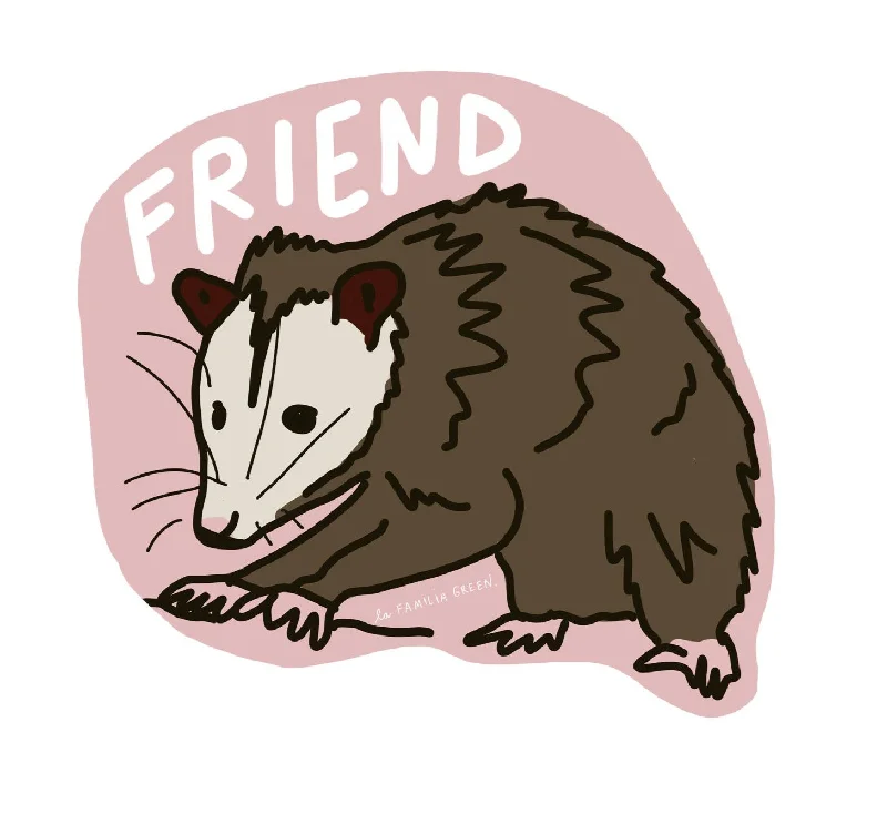 - Pet vitamin complex nutrition tablets Possum Sticker