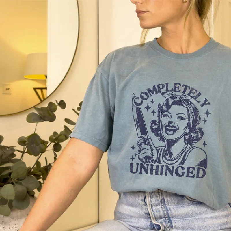 - Automatic temperature adjustment cat bed Completely Unhinged Distressed Oversized Acid Wash Tee - Automatic temperature adjustment cat bed Completely Unhinged Distressed Oversized Acid Wash Tee