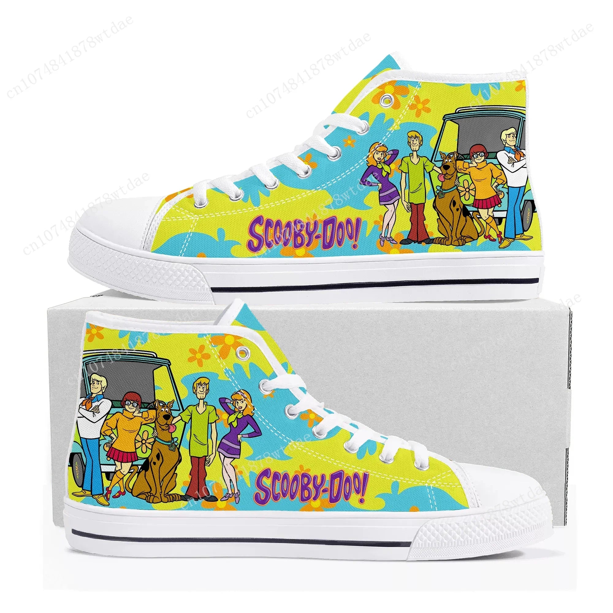 Cheech And Chong With S-Scoobys Smoke High Top Sneakers High Quality Canvas Sneaker. Cheech And Chong With S-Scoobys Smoke High Top Sneakers High Quality Canvas Sneaker.