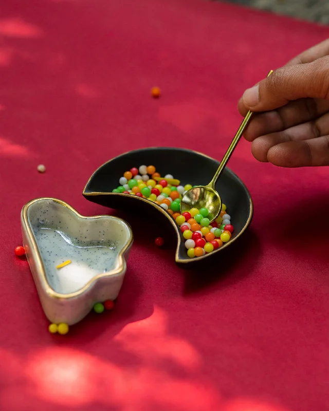 - Pet vitamin complex nutrition tablets Night Sky Trinket Tray with Spoon
