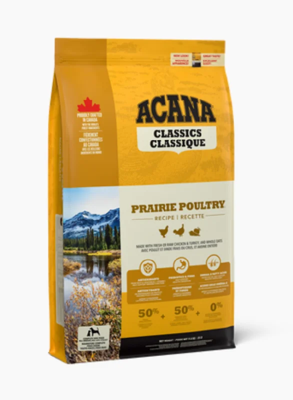 - Pet vitamin complex nutrition tablets Acana Classics Prairie Poultry Dog Food