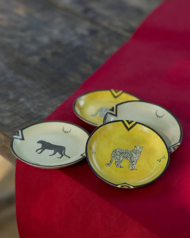 - Pet electric nail grinder silent model Cheetah Tea Plates (Set of 4)