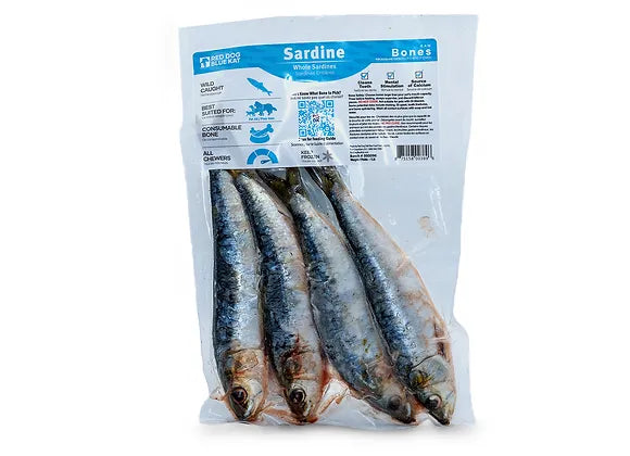 - Pet vitamin complex nutrition tablets Red Dog Blue Kat Whole Sardines