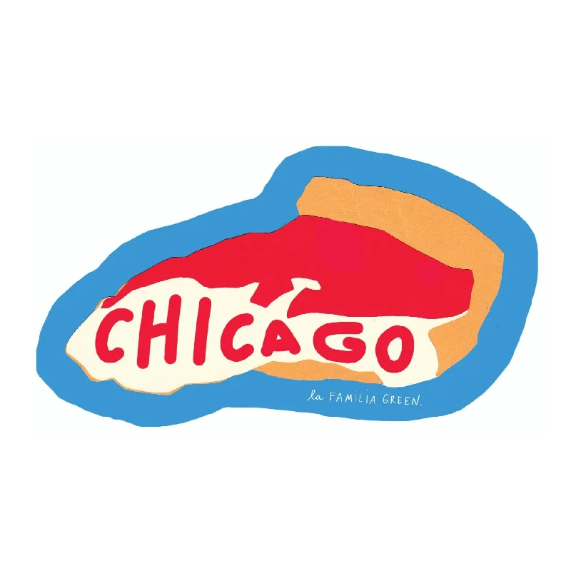  -Anti-slip claw protection raincoat FOR dogs Chicago Pizza Sticker