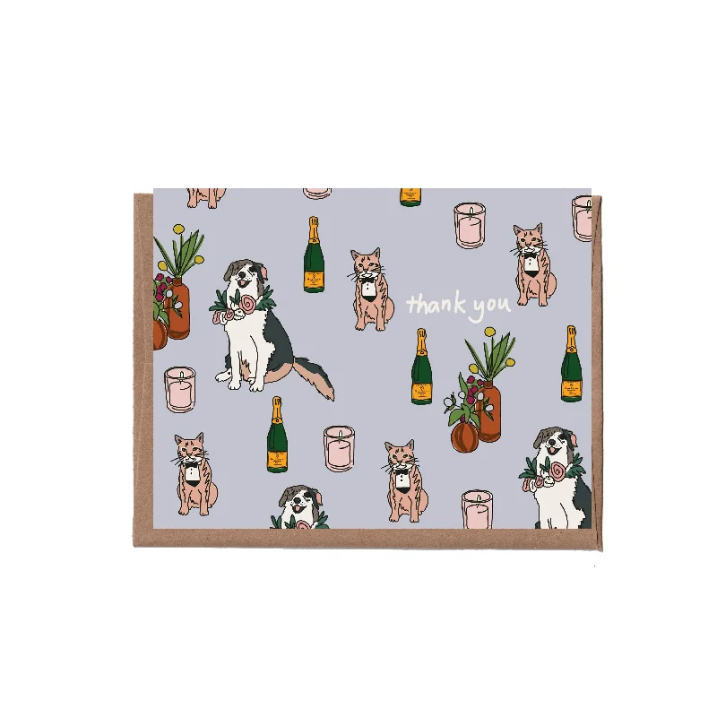 - Elderly dog ​​joint care mattress Wedding Thank You Note