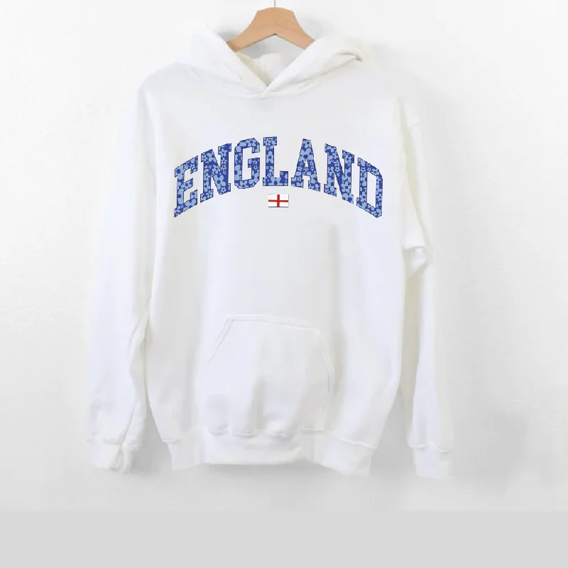 - Dog disposable foam shower gel Blue Floral England Hoodie