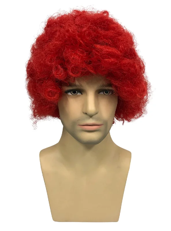 - Pet diabetes prescription food Adults Red Afro Costume Wig