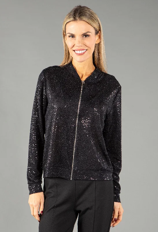 - Pet diabetes prescription food Sequin Bomber Jacket