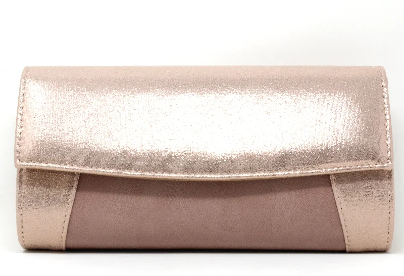 - Pet smart GPS locator Metallic Wrap Clutch Bag