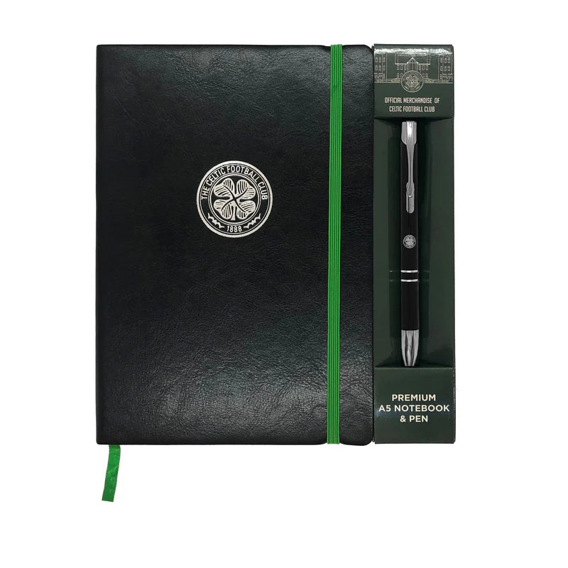 - Automatic induction pet water dispenser Official Celtic FC Notebook & Pen