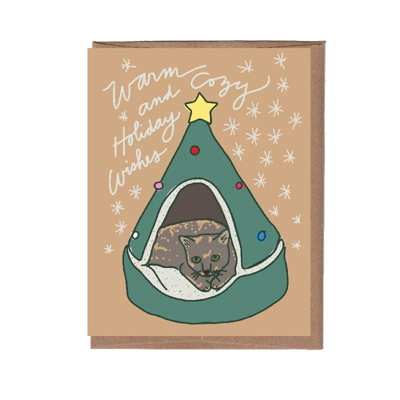 - Pet electric nail grinder silent model Cat Igloo Holiday Card
