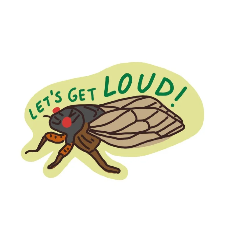 - Foldable and portable cat bag Cicada Sticker