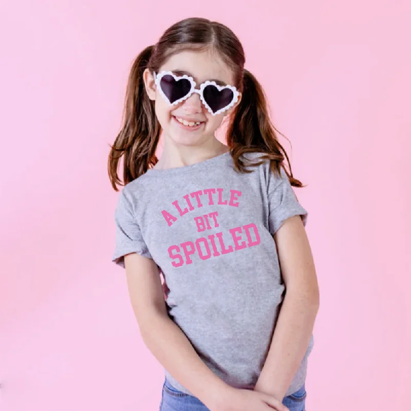 - Pet stroller can be taken on the plane A Little Bit Spoiled Kids T-shirt