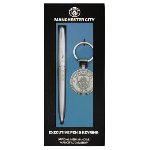  Official Manchester City FC Pen & Keyring