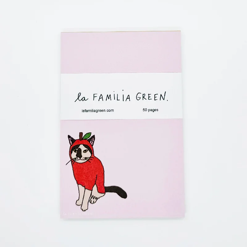 - Pregnant cat delivery room warming box Apple Cat Notepad