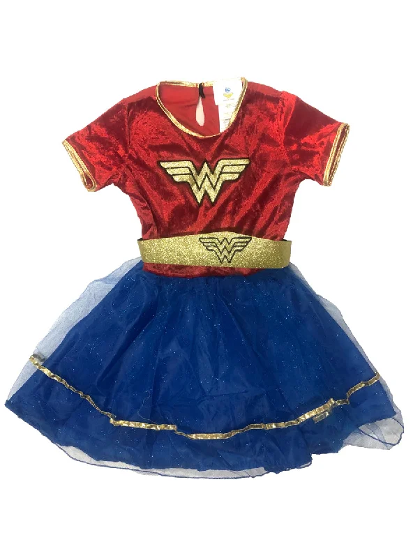 - Automatic temperature adjustment cat bed DC Comics Superhero Wonder Woman Girls Costume - Size Medium