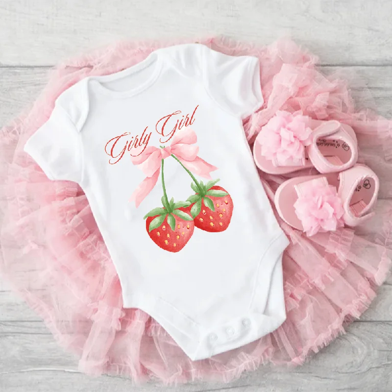 - Winter warm clothes for short-haired dogs Girly Girl Coquette White Baby Vest