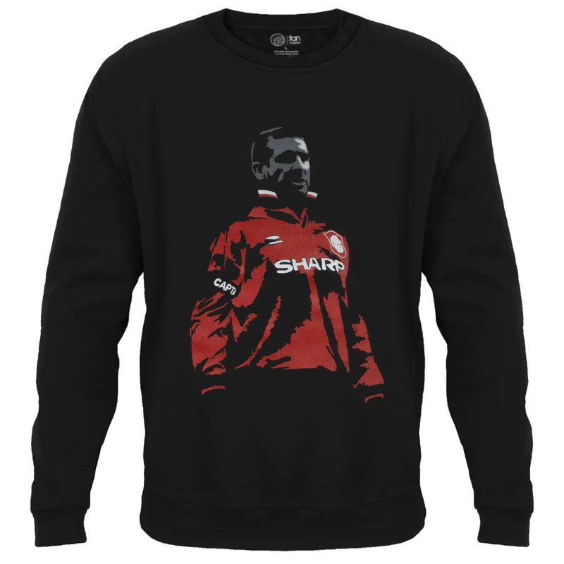 - Cat anti-jump window safety net Fan Originals Sweatshirt Eric Cantona Mens