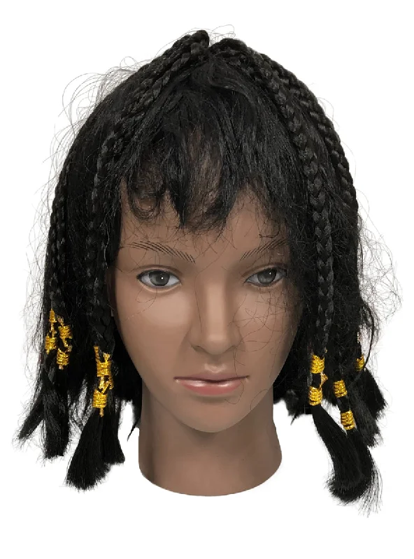 - Pet tear stain cleaning wipes Cleopatra Girls Budget Costume Wig