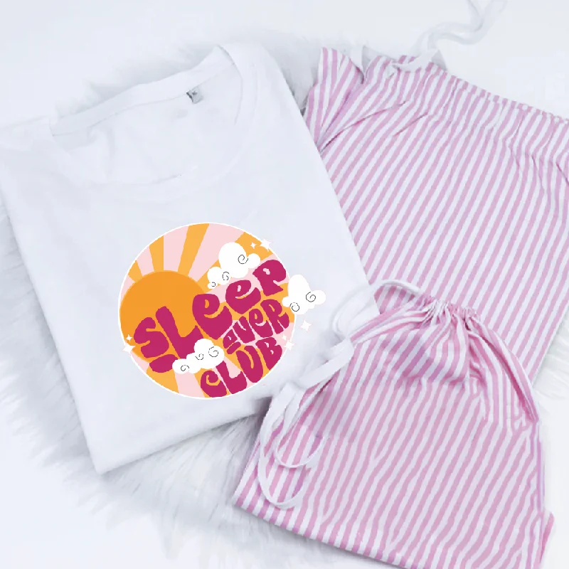 - Pet tear stain cleaning wipes Sleepover Club Kids T-shirt & Pink Striped Pyjama set - Pet tear stain cleaning wipes Sleepover Club Kids T-shirt & Pink Striped Pyjama set