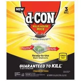  Disposable Mice Bait Station, 3-Ct.