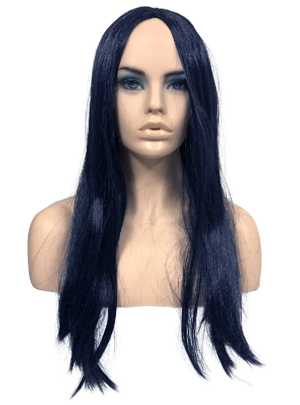 - Pet water dispenser UV sterilization version Extra Long Midnight Blue Womens Straight Costume Wig - Pet water dispenser UV sterilization version Extra Long Midnight Blue Womens Straight Costume Wig