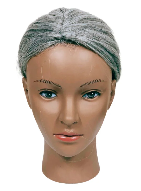 - Dog heart rate monitoring collar Girls Grey Little Old Lady Costume Wig With Bun