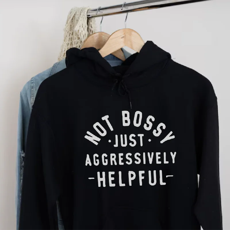  Not Bossy But Helpful Women's Hoodie
