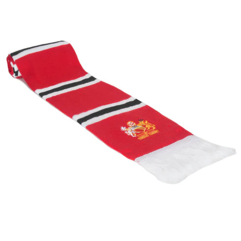 -Splash-proof food bowl AND Anti-choking slow food bowl Fan Originals Scarf Manchester Crest in United Colours -Splash-proof food bowl AND Anti-choking slow food bowl Fan Originals Scarf Manchester Crest in United Colours