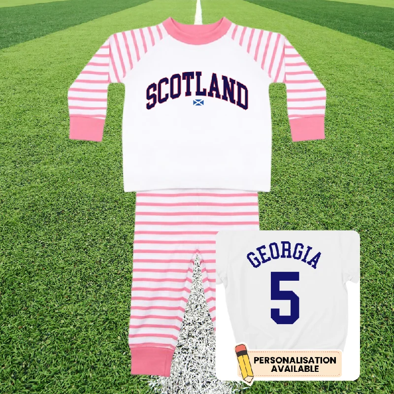 - Postoperative pet anti-licking Elizabethan collar Scotland Stadium Striped Kids Pyjamas - Postoperative pet anti-licking Elizabethan collar Scotland Stadium Striped Kids Pyjamas