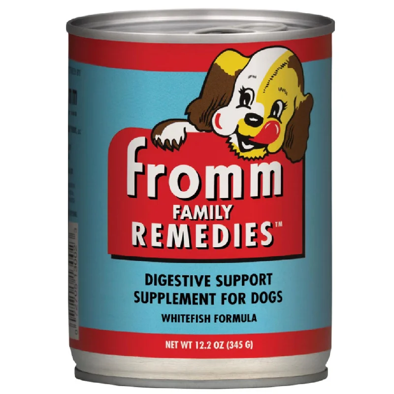 - Rabbit grass rack to prevent waste food box Fromm Family Remedies Digestive Support Supplement - Whitefish Dog Can (12.2oz/345g) - Rabbit grass rack to prevent waste food box Fromm Family Remedies Digestive Support Supplement - Whitefish Dog Can (12.2oz/345g)