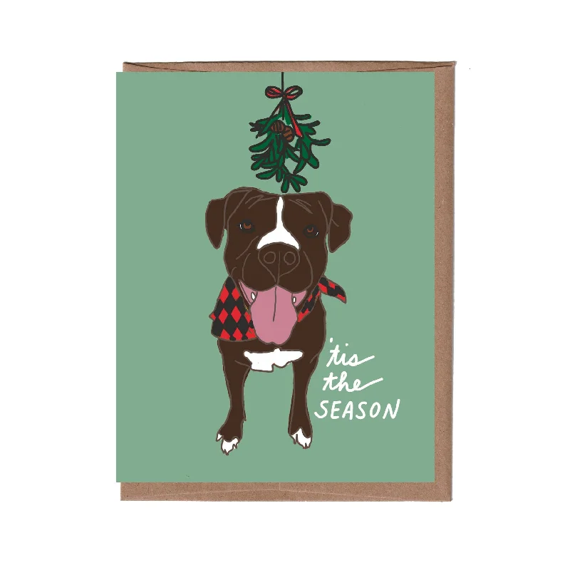 - Foldable and portable cat bag Scratch & Sniff Mistletoe Randy Holiday Card
