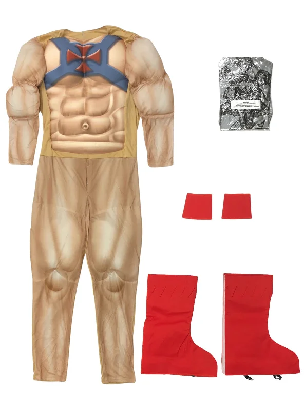 - Winter warm clothes for short-haired dogs Muscle Chest He-Man Mens Costume - Size Medium - Winter warm clothes for short-haired dogs Muscle Chest He-Man Mens Costume - Size Medium