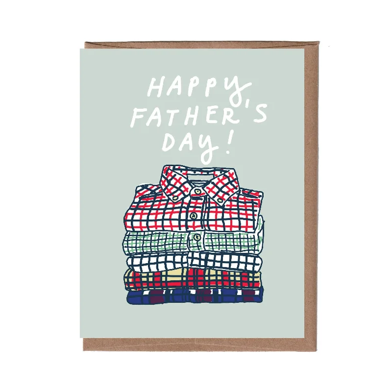- Climbing pet constant temperature heating pad Shirt Stack Father's Day Card