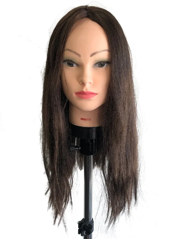 - Cat stress soothing spray Long Straight Dark Brown Adults Costume Accessory Wig